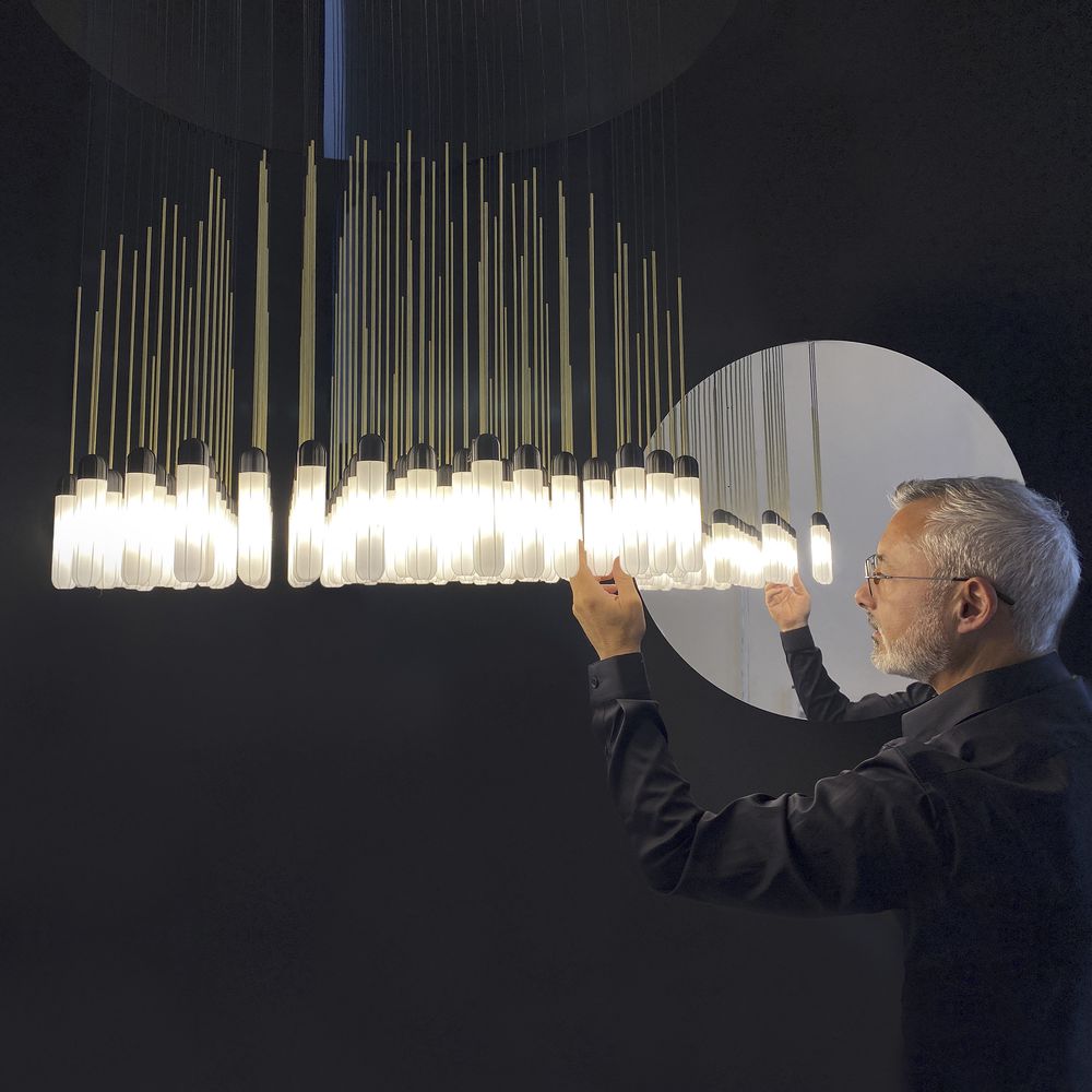 Suspensions - GAMME DE LUSTRES EN PORCELAINE ET IMPRESSION 3D - OCTAVIO AMADO