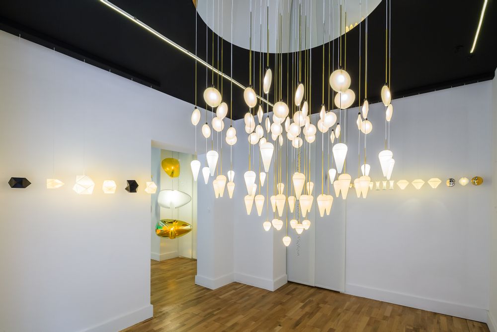 Suspensions - GAMME DE LUSTRES EN PORCELAINE ET IMPRESSION 3D - OCTAVIO AMADO