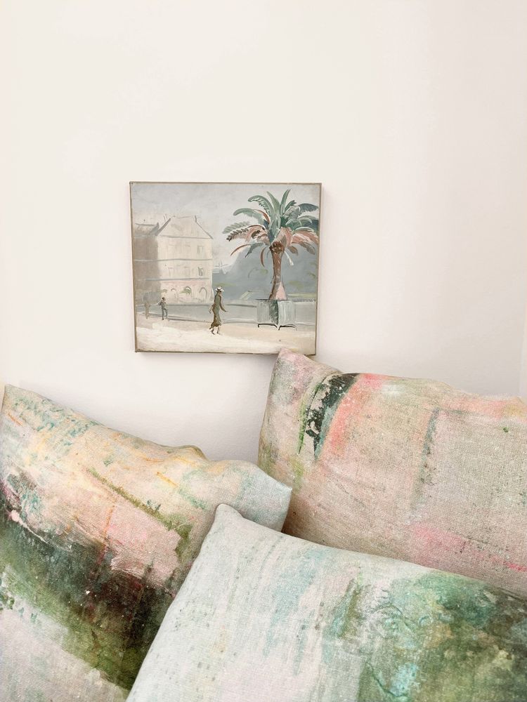 Coussins textile - COUSSIN LIN CREPUSCULE ET NEBULEUSE - ILLUSTRE PARIS