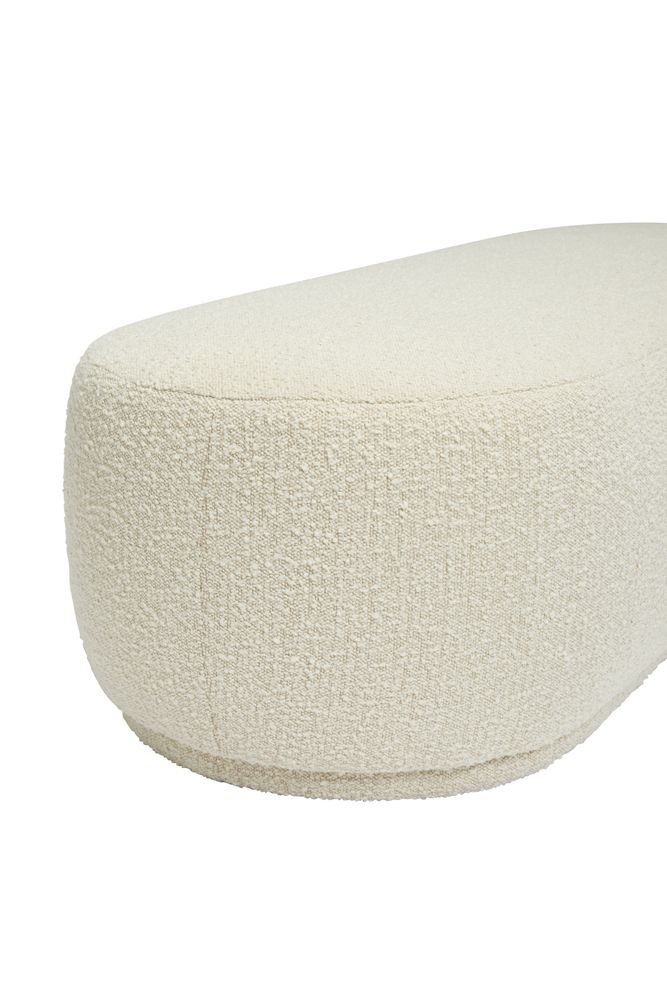 Bancs - Banquette bouclette écrue - SIGNATURE MOBILIER ET DÉCORATION