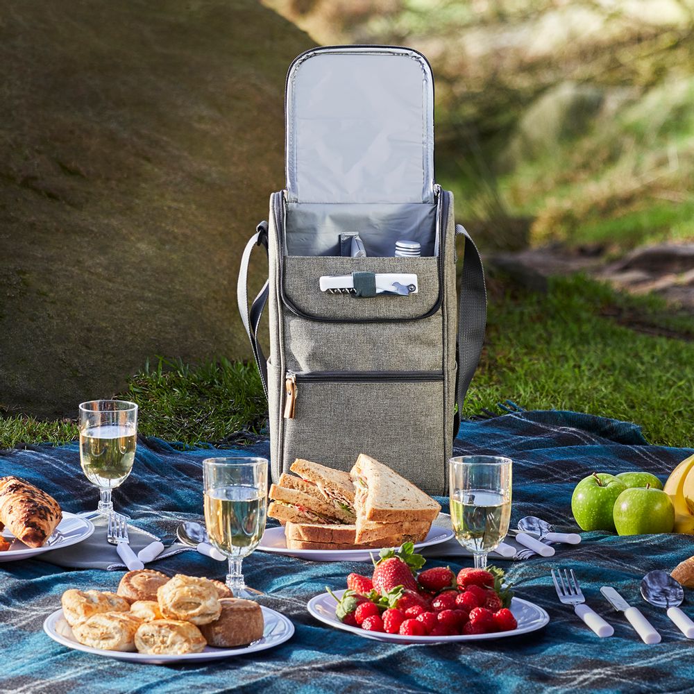 Accessoires de voyage - Refroidisseur à vin 2 bouteilles Coast & Country Heritage - RKW LTD - BARBARY & OAK