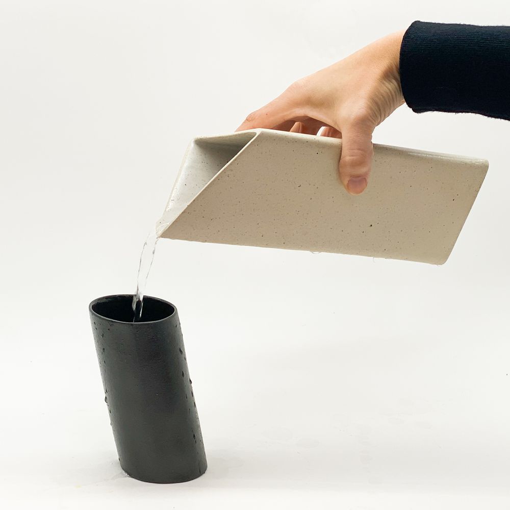Couverts & ustensiles de cuisine - Grande Tasse Cylindrique - HIC CERAMICS