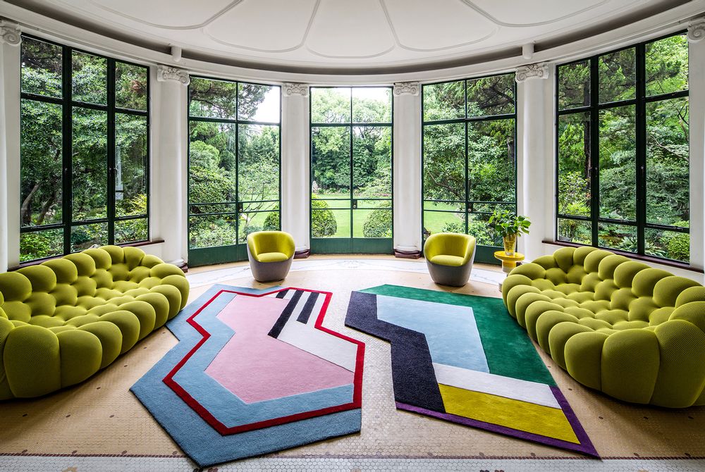 Contemporary carpets - French Consulate - ATELIER HAUTE MER