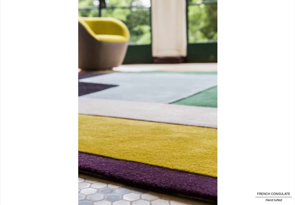Contemporary carpets - French Consulate - ATELIER HAUTE MER
