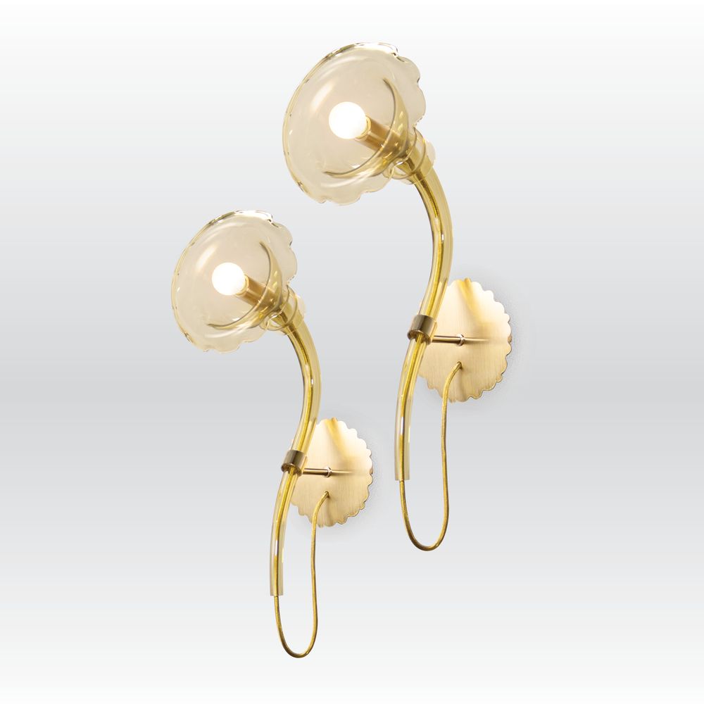 Wall lamps - Classic and floral Ikebana, Wall Lamp - MULTIFORME