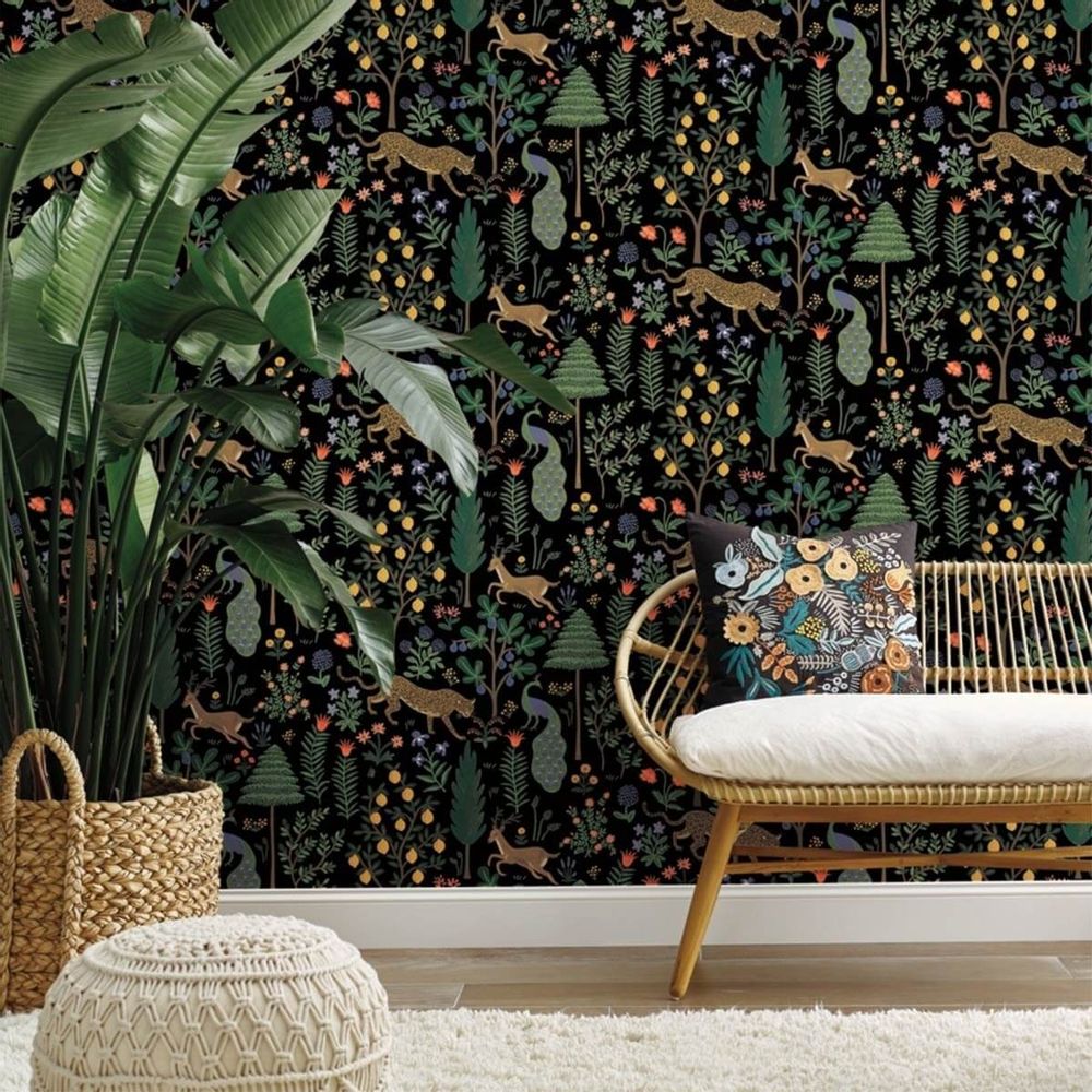 Wallpaper - Menagerie peel & stick wallpaper - ETOFFE.COM
