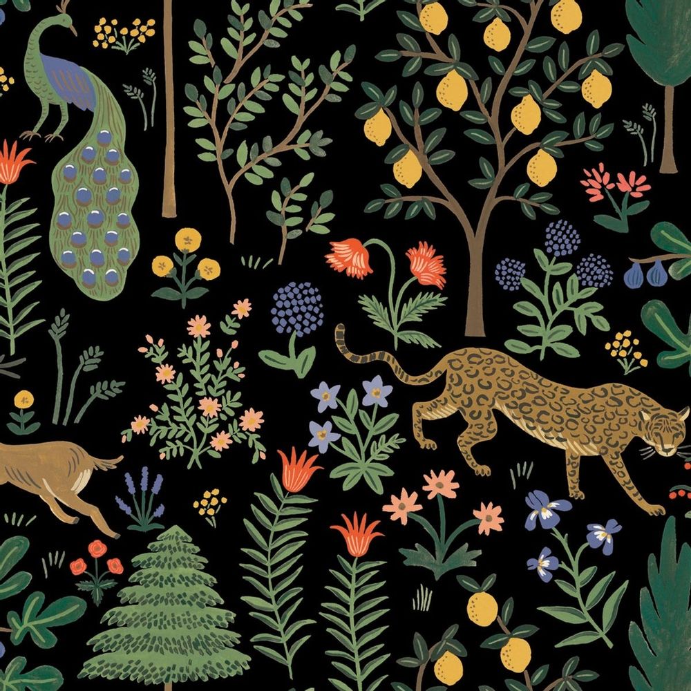 Wallpaper - Menagerie peel & stick wallpaper - ETOFFE.COM