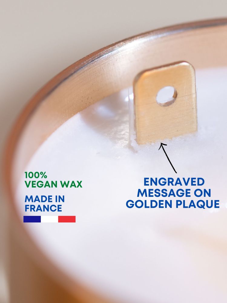 Objets personnalisables - Bougie Fleur d'Oranger | 190 gr - MAISON SHIIBA
