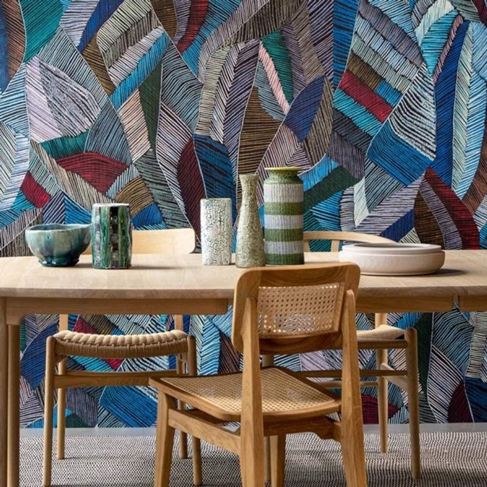 Wallpaper - Chintz wallcover - ETOFFE.COM