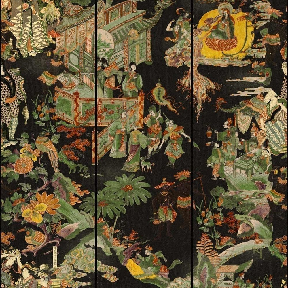 Wallpaper - The Oriental Tale Panel - ETOFFE.COM