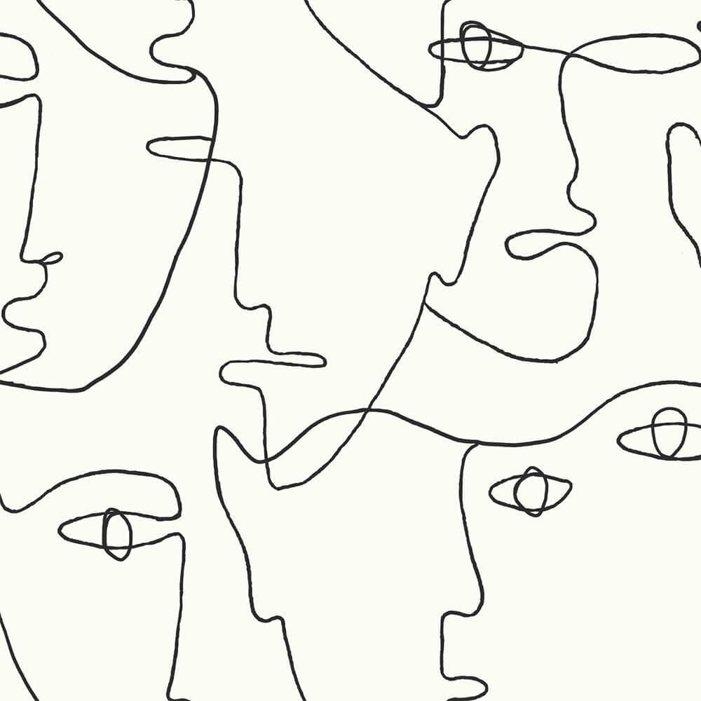 Papiers peints - Papier peint repositionnable Pablo Portraits - ETOFFE.COM