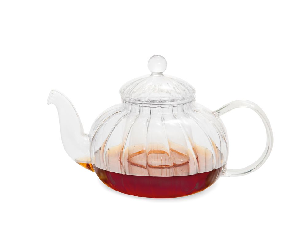 Accessoires thé et café - THÉIÈRE EN VERRE VINTAGE 23X14X14 MS71506 - ANDREA HOUSE
