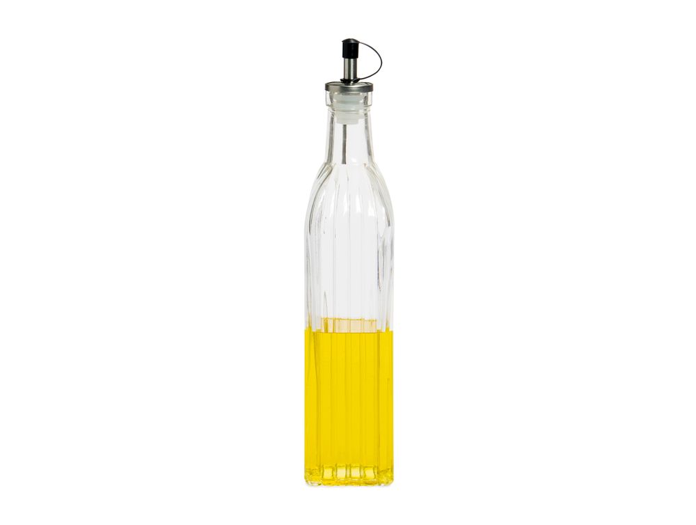 Kitchen utensils - STRIPES GLASS OIL DISPENSER 5,5X5,5X29,5  MS71526 - ANDREA HOUSE
