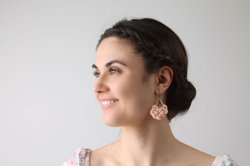 Bijoux - Boucles d'oreilles Céleste - EFFET BIJOUX
