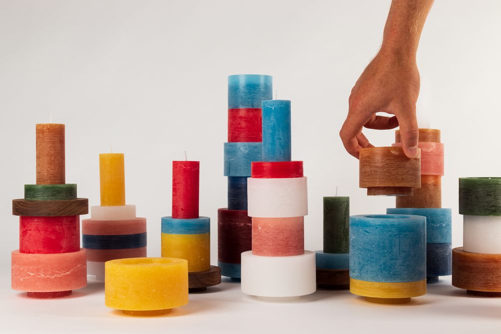 Decorative objects - Stan Editions - CANDL STACKS - candles - BELGIUM IS DESIGN