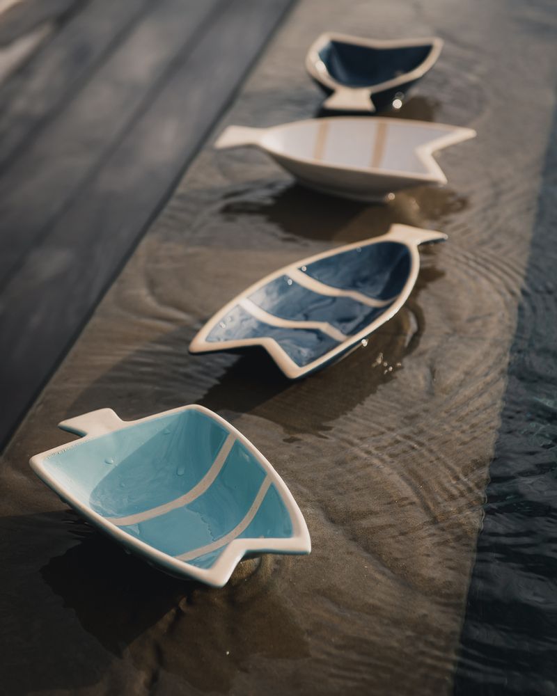 Assiettes au quotidien - Vaisselle Collection Poisson - ATHEZZA