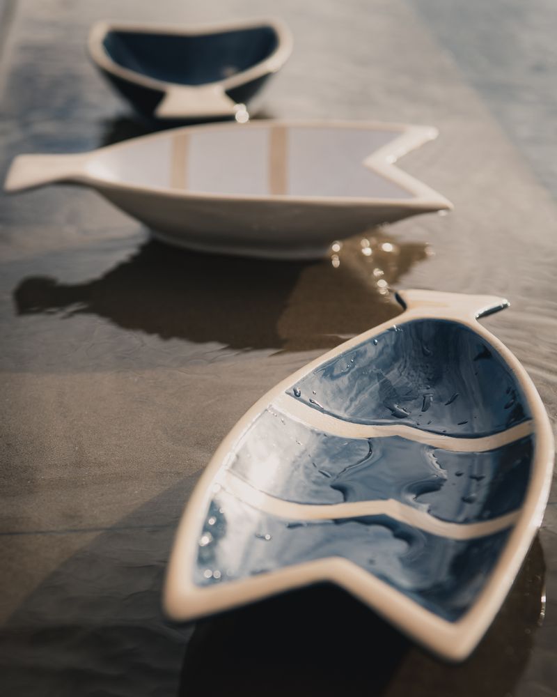 Assiettes au quotidien - Vaisselle Collection Poisson - ATHEZZA
