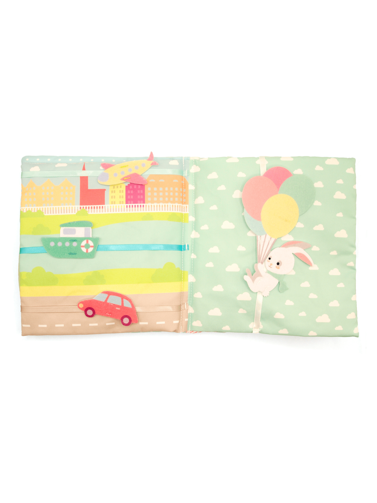 Toys - Activity book for children 0-2 years old with sea animals - MY KIDDY BOOK