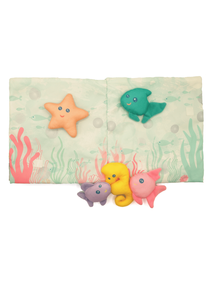 Toys - Activity book for children 0-2 years old with sea animals - MY KIDDY BOOK