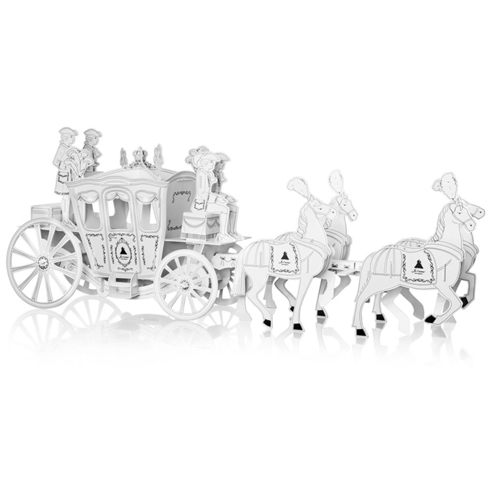 Objets de décoration - Carrosse Royal - kit à assembler - FRANCESCO BRANDI