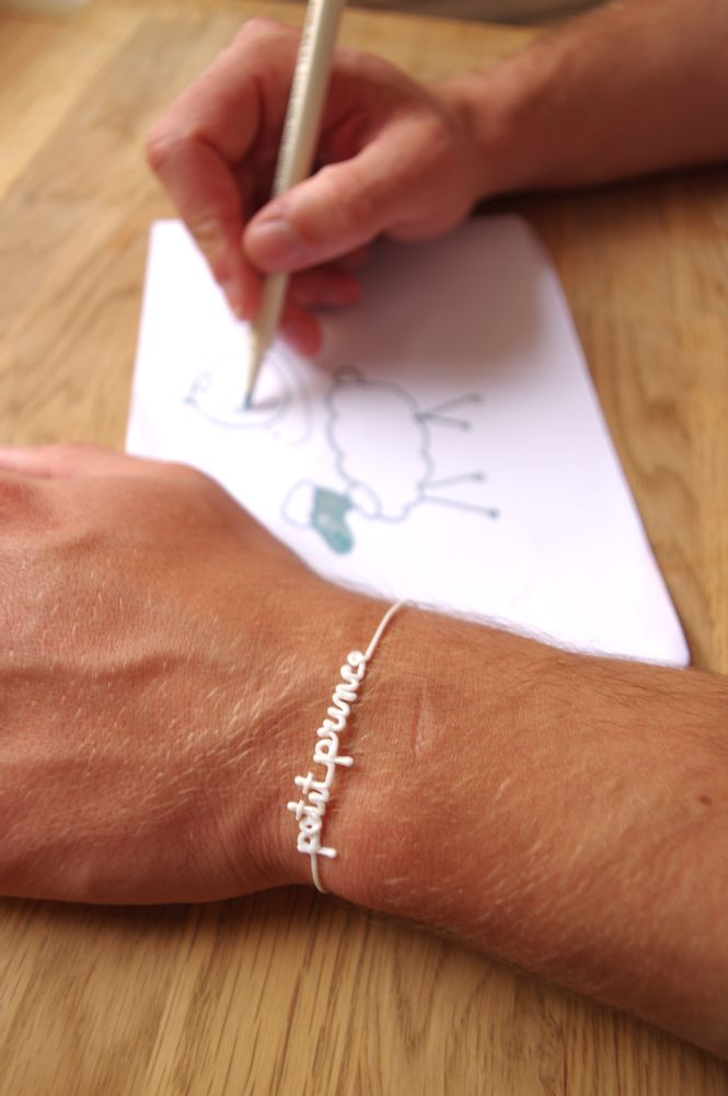 Cadeaux - Bracelet Ligne à message personnalisable - FRENCHLINE