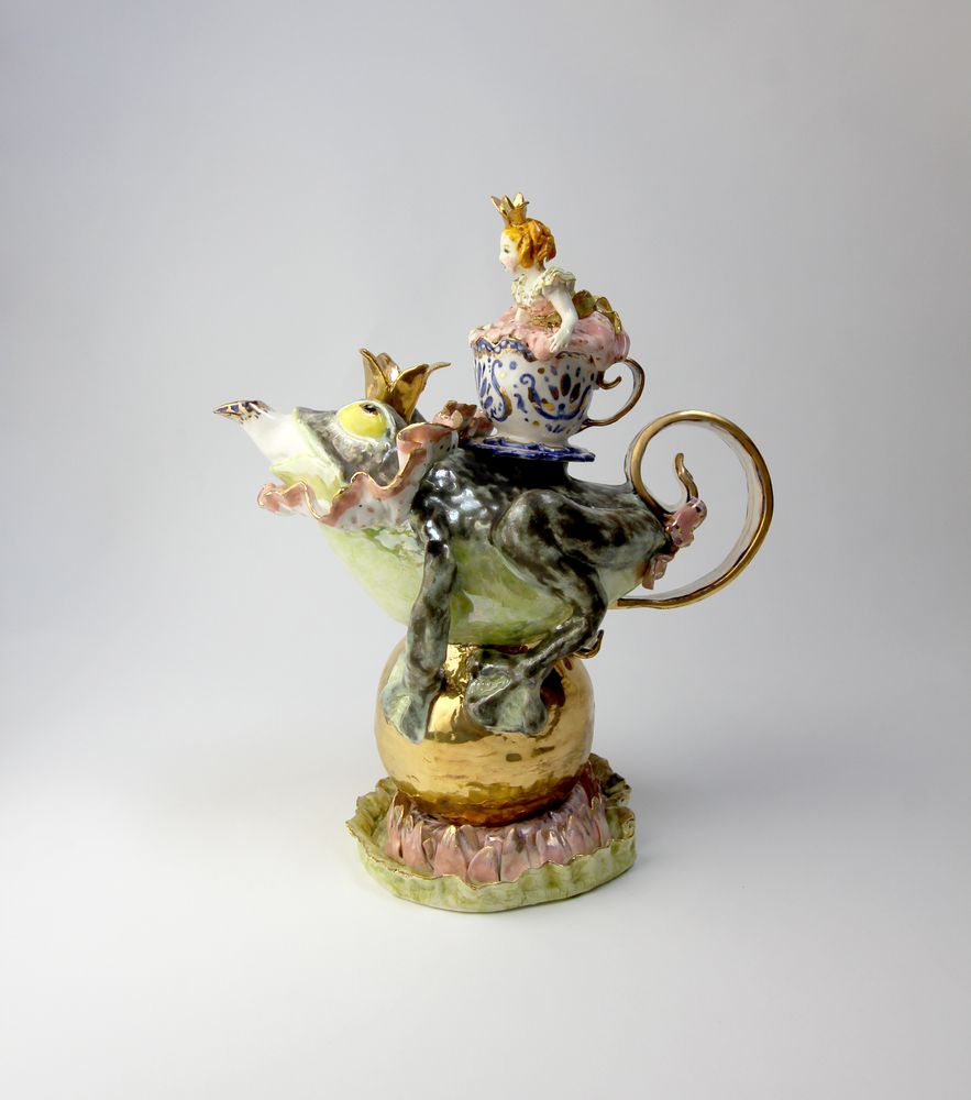 Objets design - THÉIÈRES ARTISTIQUES UNIQUES EN PORCELAINE ALICE AU PAYS DES MERVEILLES - MOSCHE BIANCHE