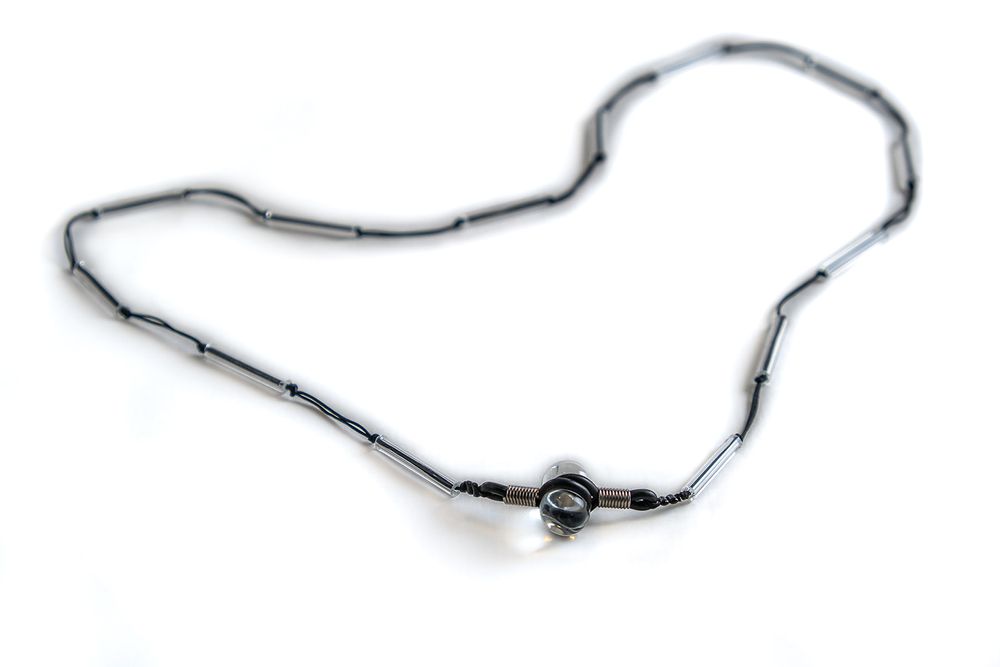 Bijoux - Collier chaîne - ANNCOX GLASS JEWELRY