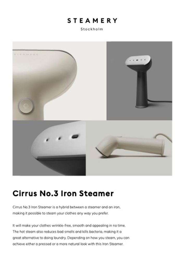 Accessoires de voyage - Cuiseur vapeur en fer Cirrus No.3 - STEAMERY