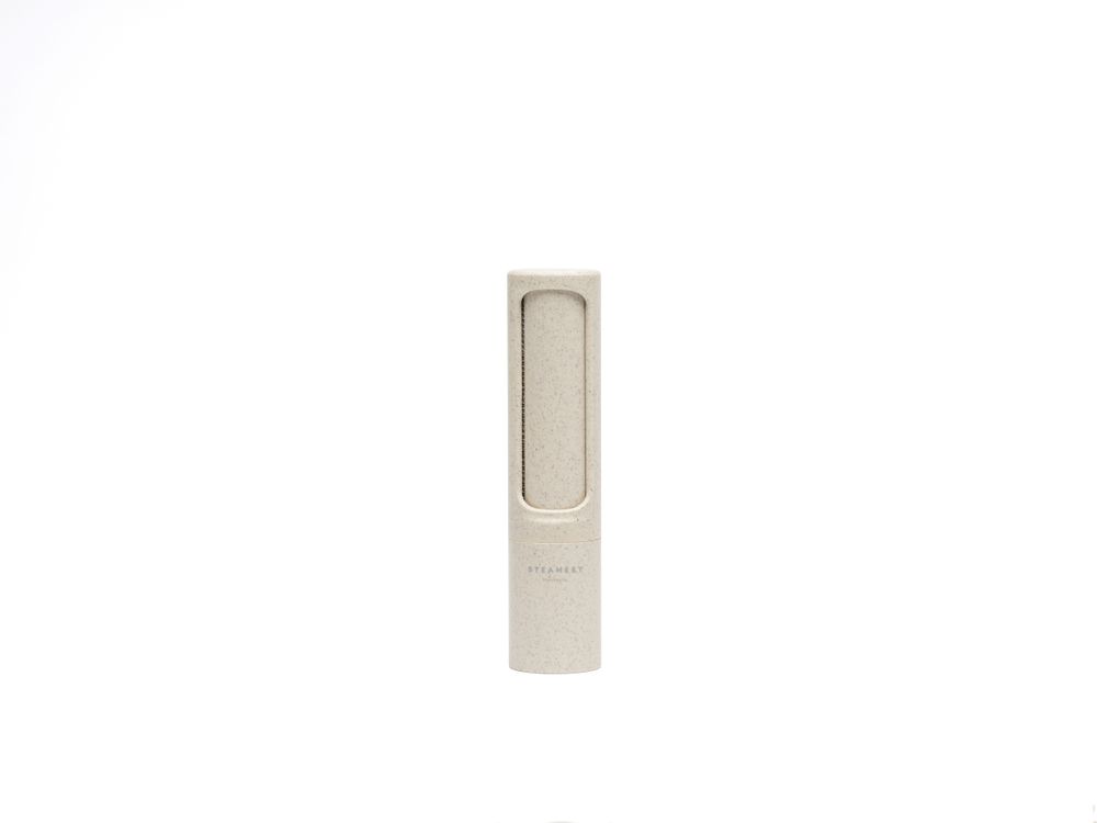 Tissus - Pinceau anti-peluches Beige - STEAMERY