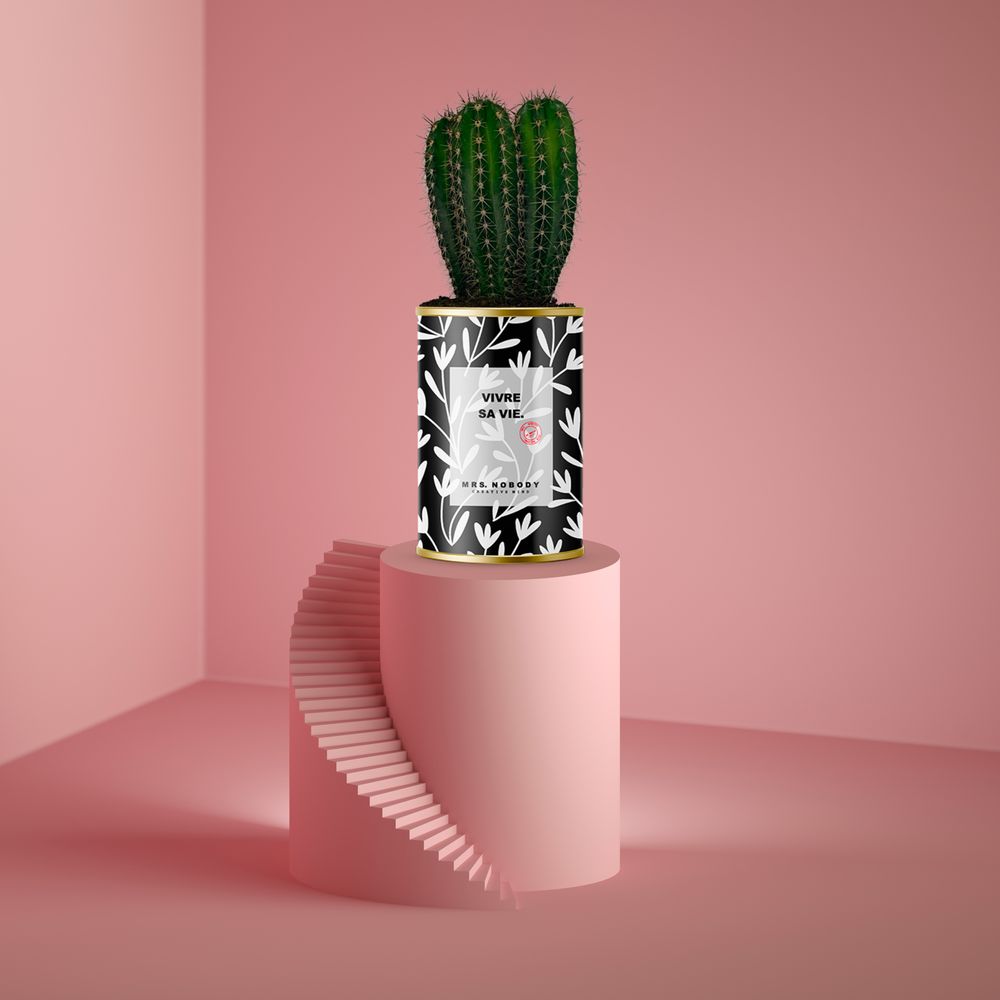 Gifts - MINIMAL / CACTUS VIVRE SA VIE - MRS. NOBODY