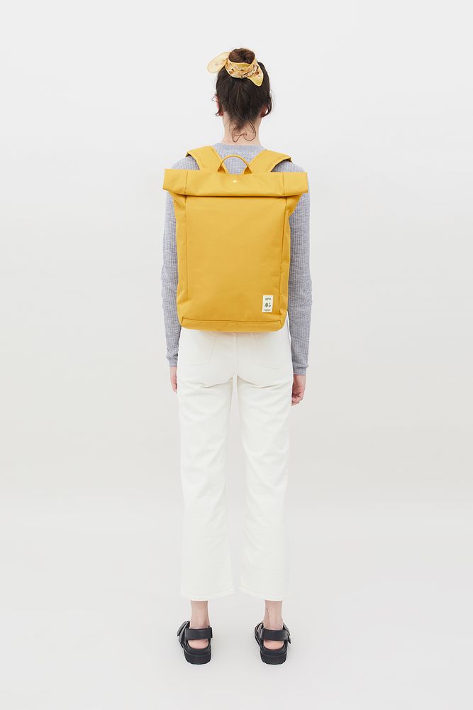 Sacs et cabas - ROLL SAC À DOS Moutarde - LEFRIK