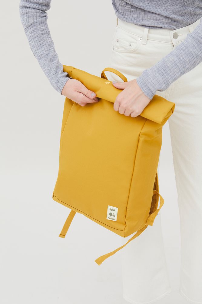 Sacs et cabas - ROLL SAC À DOS Moutarde - LEFRIK