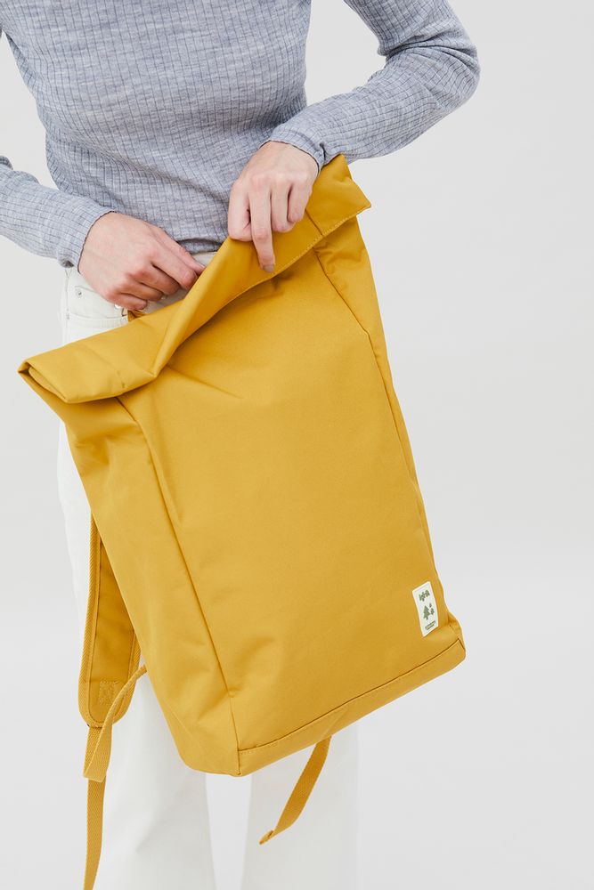 Sacs et cabas - ROLL SAC À DOS Moutarde - LEFRIK