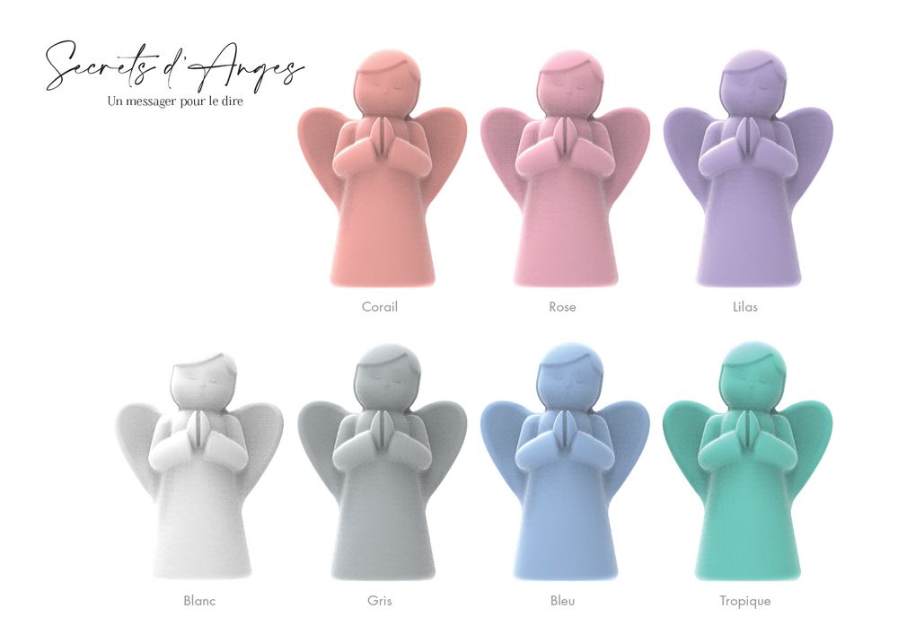 Objets design - LES ANGES MESSAGERS - LA COMPAGNIE DES ANGES