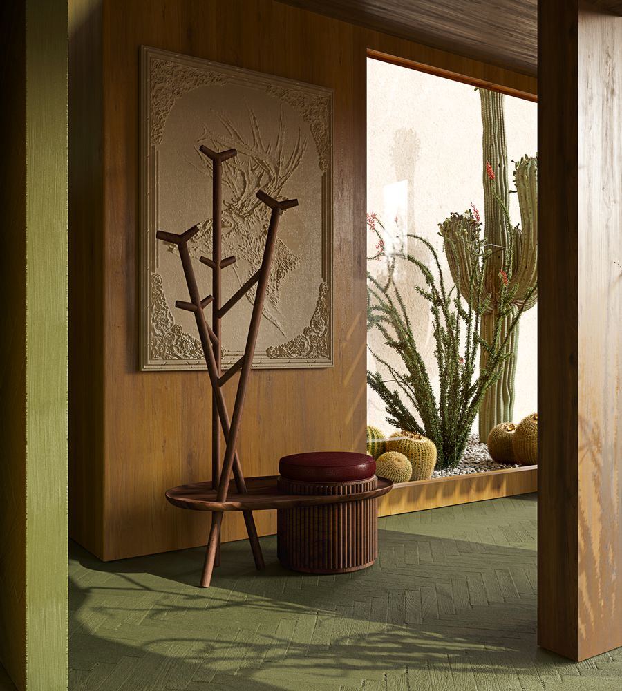 Decorative objects - Barlow Coat Hanger - WOOD TAILORS CLUB