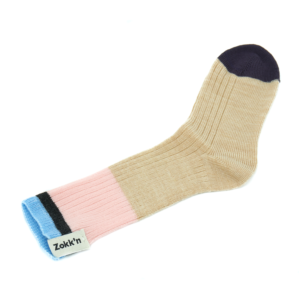 Chaussettes - Bertha, cool et mignonne, chaussette de bébé - ZOKK'N - SINGLE SOCKS