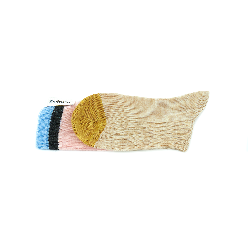 Chaussettes - Bertha, cool et mignonne, chaussette de bébé - ZOKK'N - SINGLE SOCKS