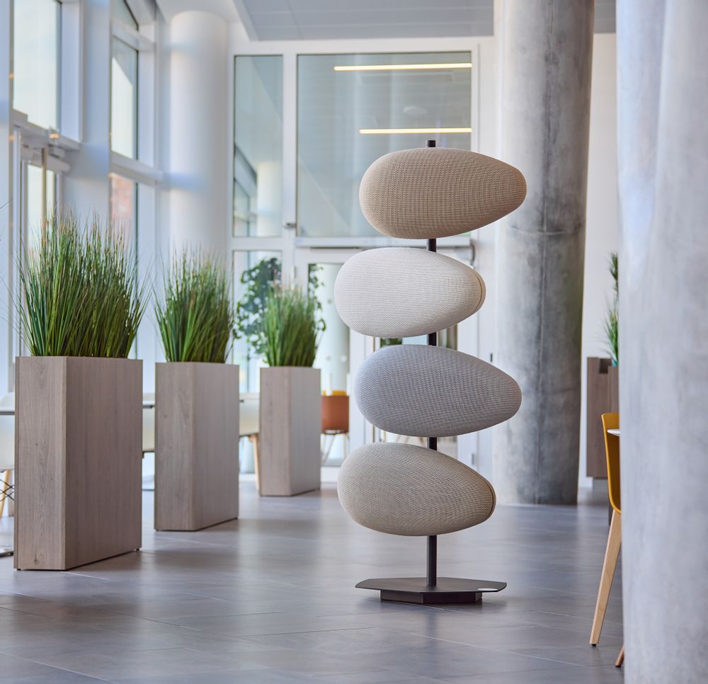 Office design and planning - ACOUSTIC & ECOLOGICAL TOTEM - LONAEH