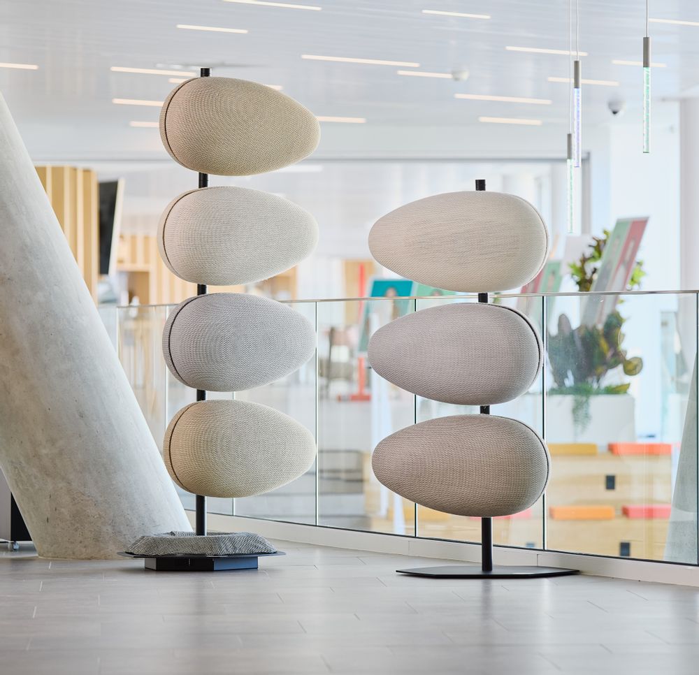 Office design and planning - ACOUSTIC & ECOLOGICAL TOTEM - LONAEH