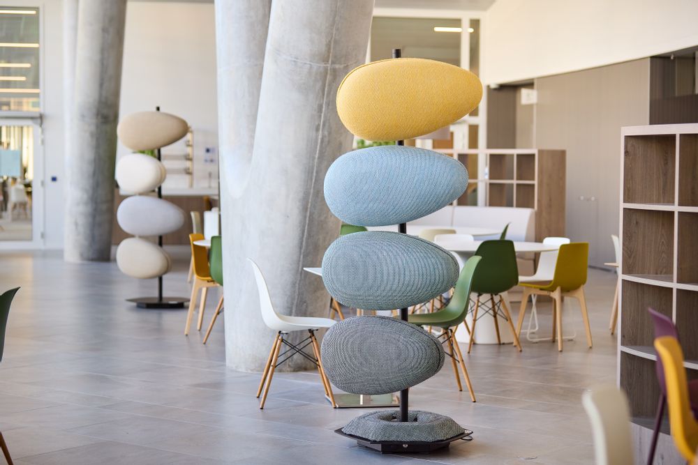 Office design and planning - ACOUSTIC & ECOLOGICAL TOTEM - LONAEH