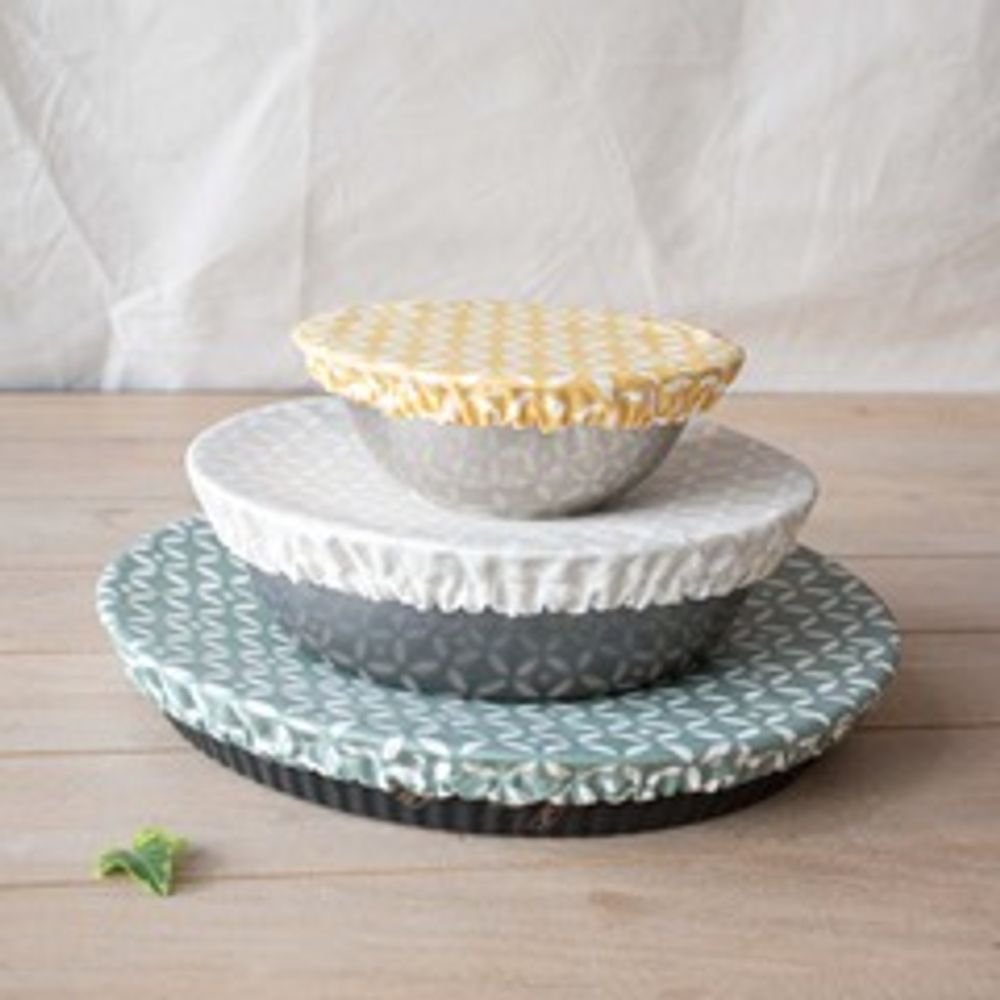 Kitchen utensils - TRIO OF FOOD CHARLOTTE PLATTER - ANGIE BE GREEN
