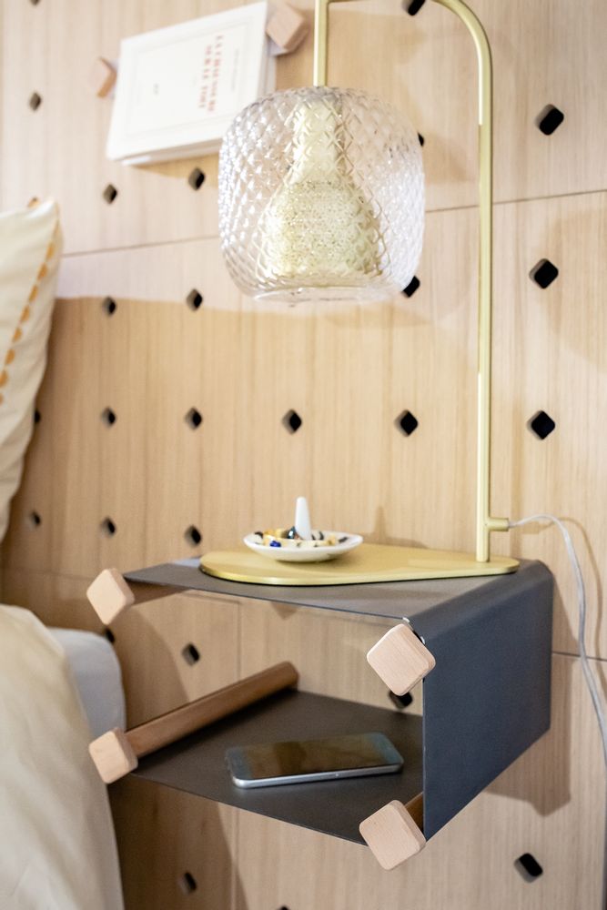 Beds - The 2+1 headboard - NOCTYS
