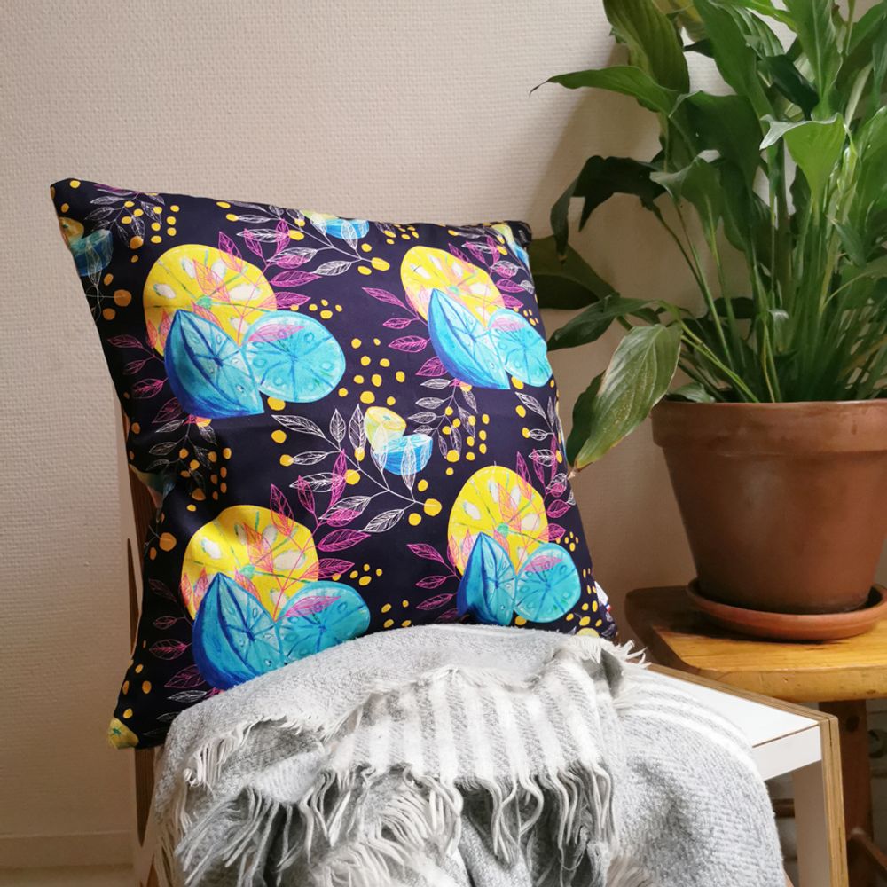 Coussins textile - Housses de coussin avec motifs - ATELIER MONTSOURIS