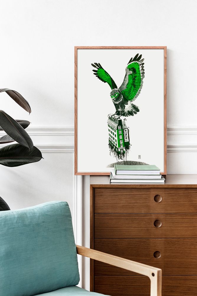 Poster - Large format poster, flying nozzle - ST