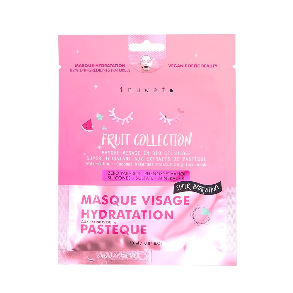 Accessoires enfants - Masques en bio cellulose - INUWET