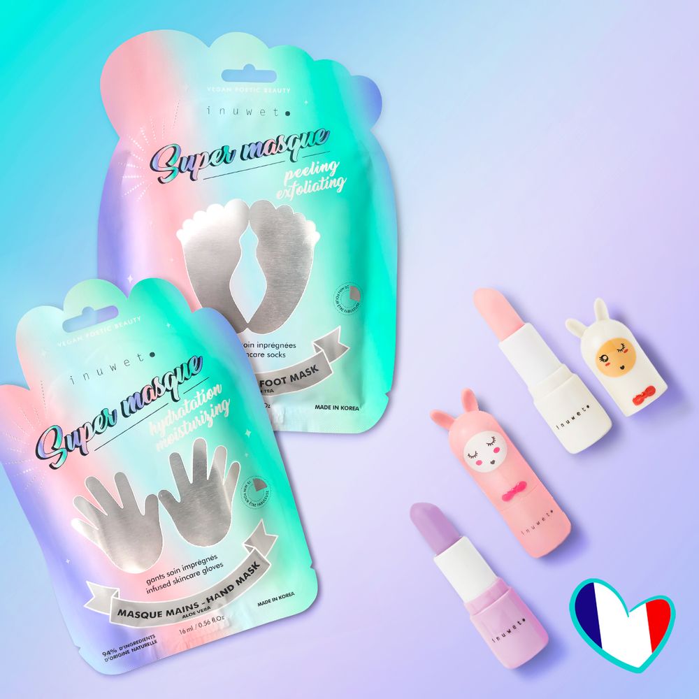 Accessoires enfants - Masques en bio cellulose - INUWET
