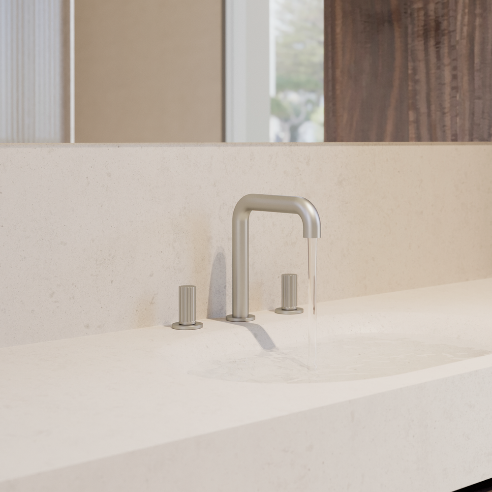 Sinks - Joe | 3-hole wahsbasin mixer, with push-up waste - RVB