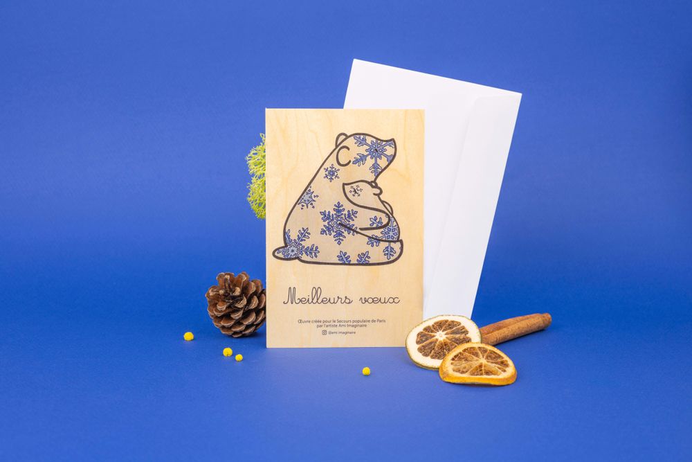 Autres fournitures bureau  - Cartes de vœux solidaires - Secours Populaire - GIFTS FOR CHANGE