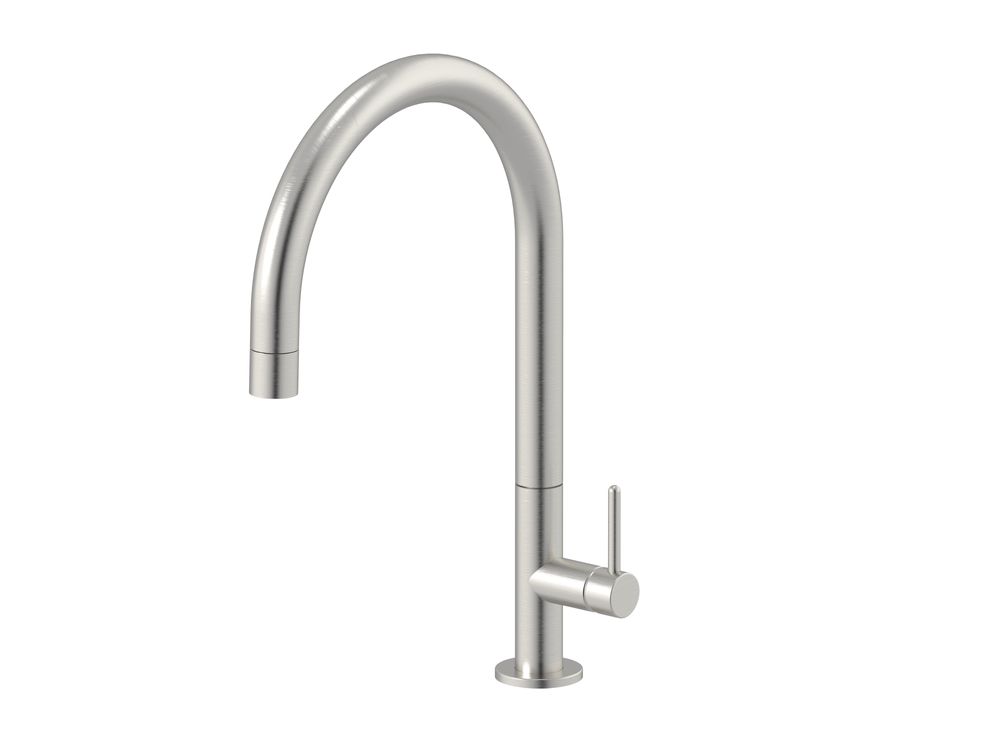 Kitchen taps - Plug | Single-lever kitchen mixer, swivel spout 252mm, pull-out aerator - RVB