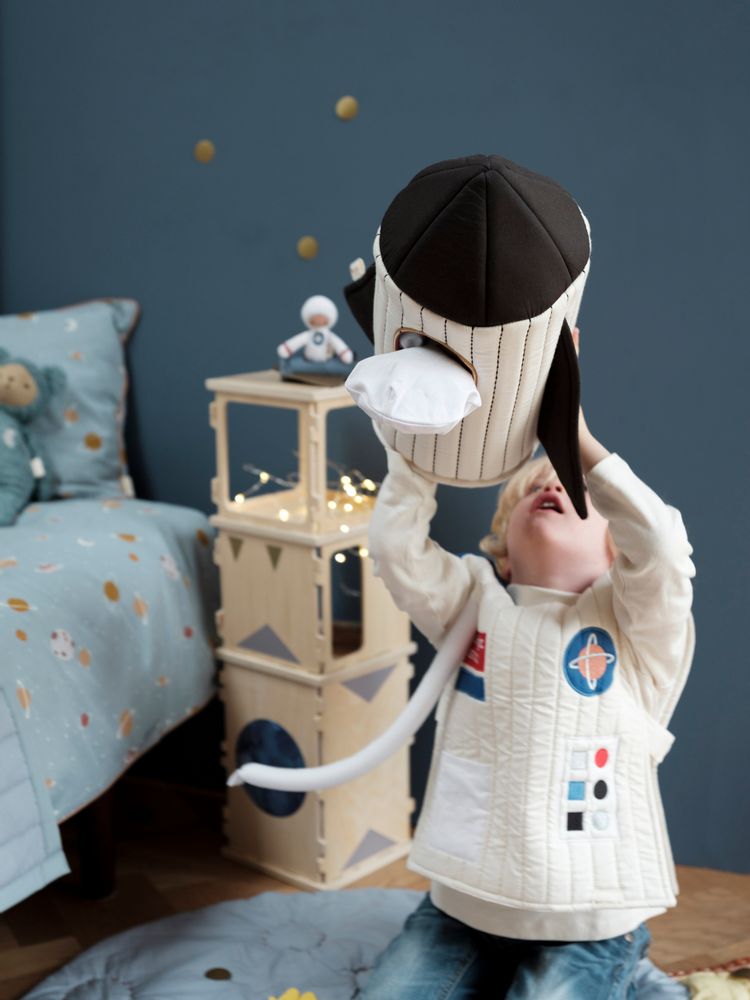 Peluches - Navire spatial en tissu  - FABELAB